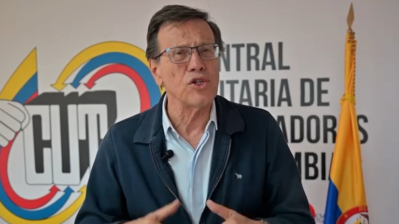 Fabio Arias, presidente de la CUT, sacó su carta sobre el salario mínimo para 2026.