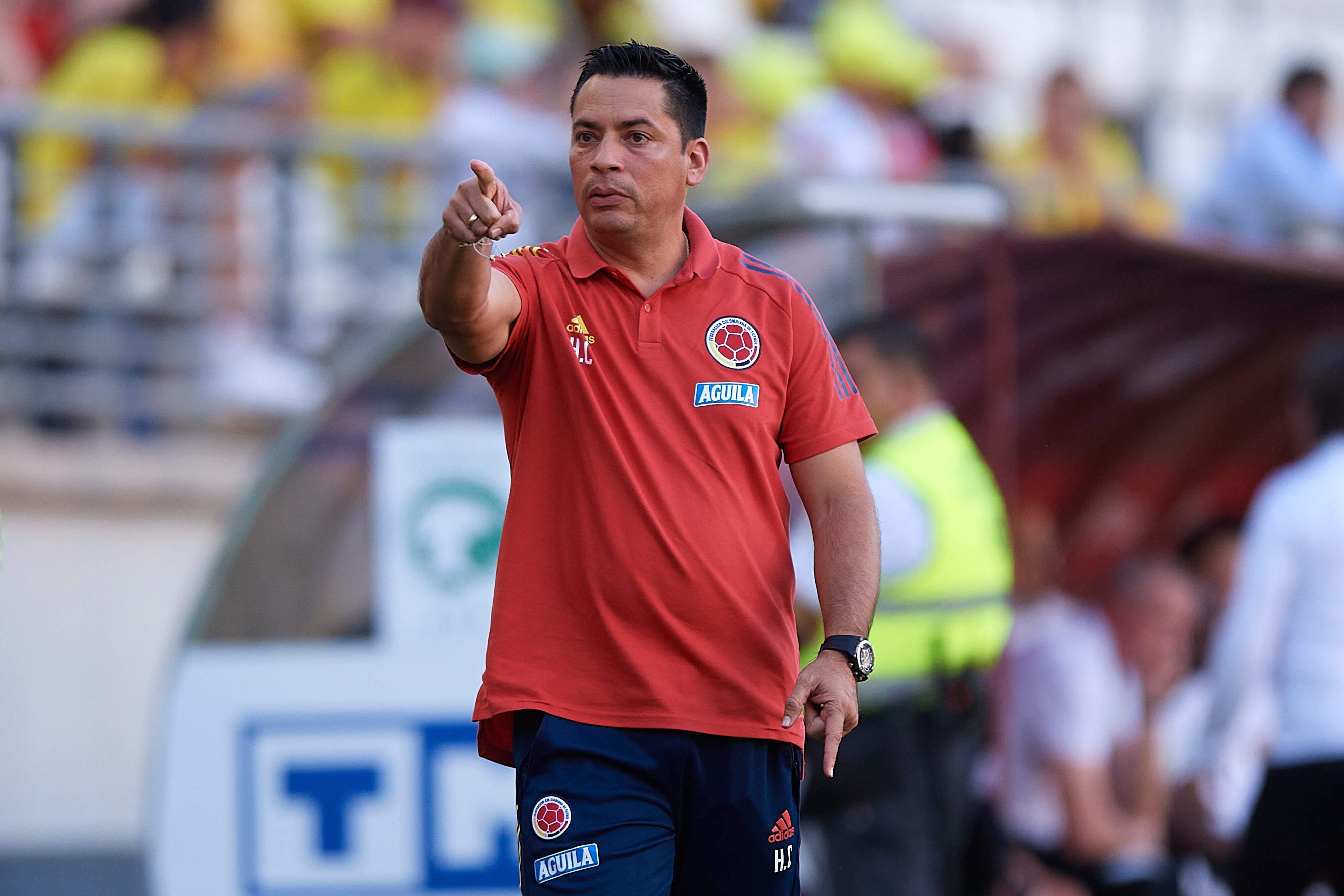 Héctor Cárdenas, técnico de la selección Colombia Sub 23