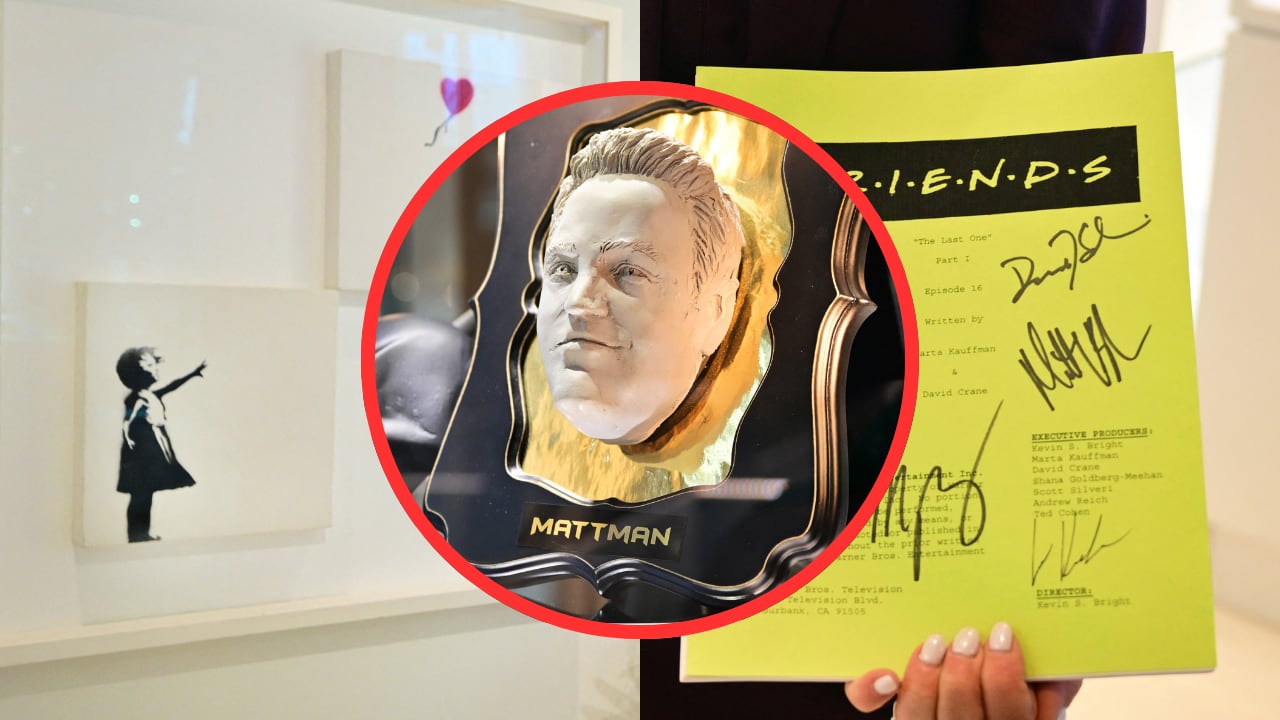 Subasta Benéfica con artículos de Matthew Perry.