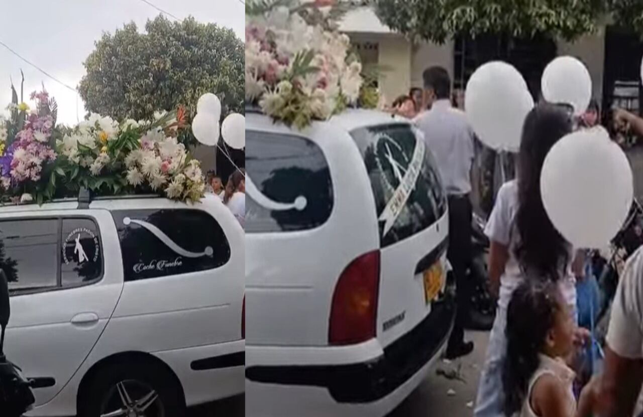 El pasado 11 de septiembre en la tarde, familiares, amigos y vecinos se congregaron para despedir a la pequeña víctima del trágico accidente.