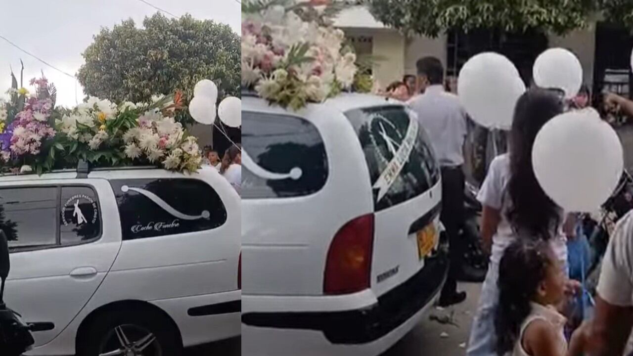 El pasado 11 de septiembre en la tarde, familiares, amigos y vecinos se congregaron para despedir a la pequeña víctima del trágico accidente.