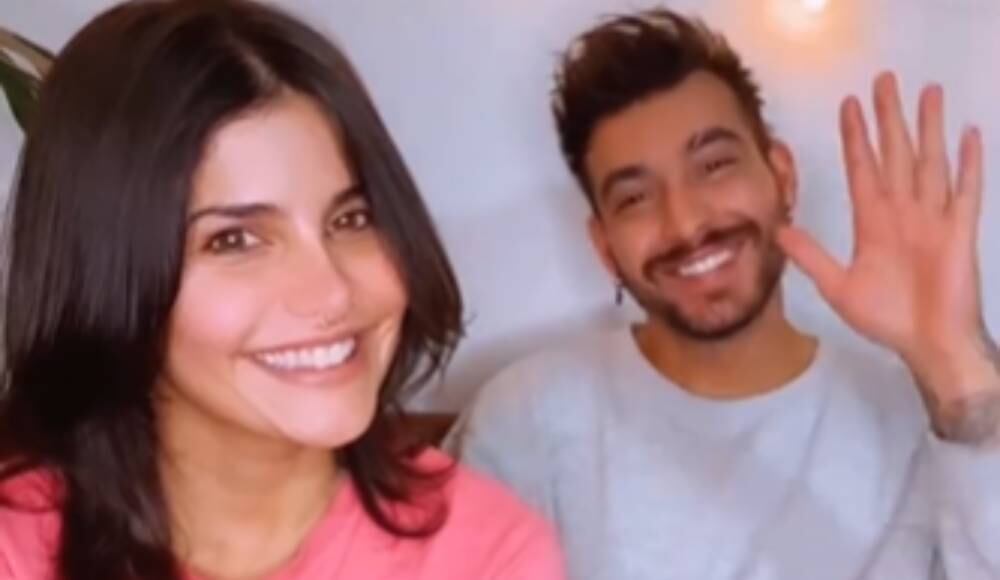 Martina La Peligrosa y su esposo