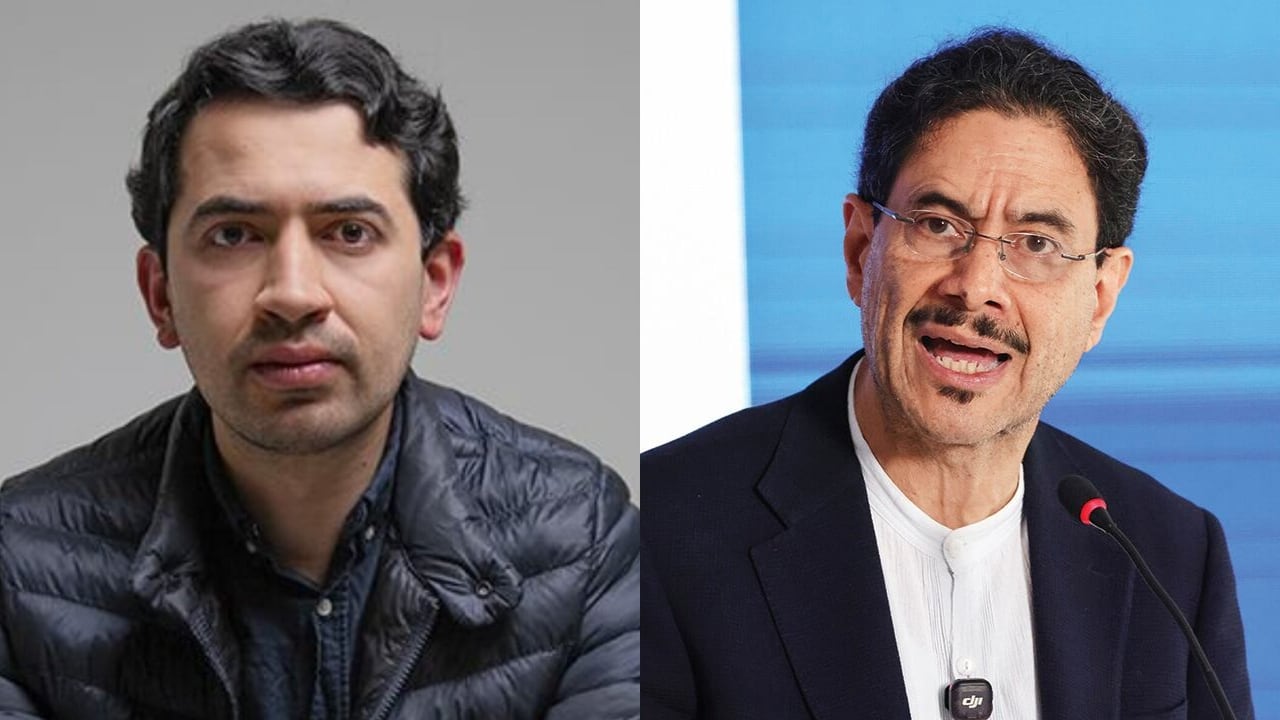 Daniel Briceño e Iván Cepeda.