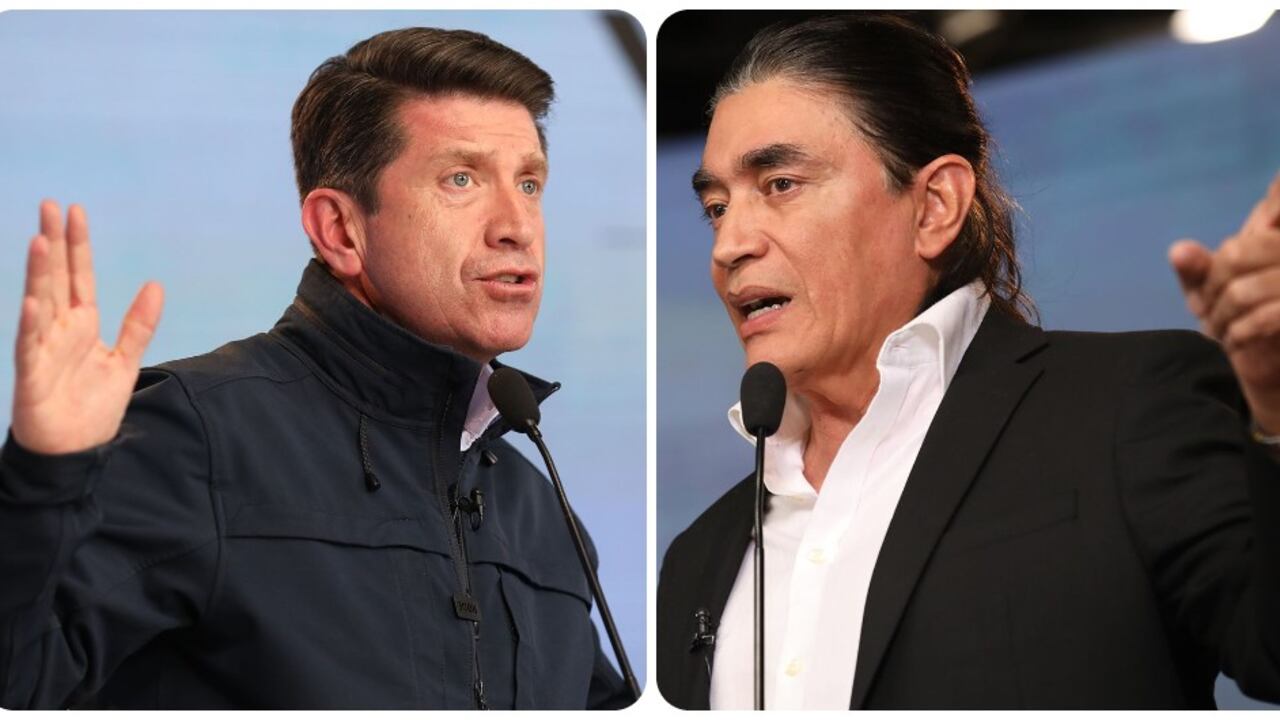 Diego Molano y Gustavo Bolívar.