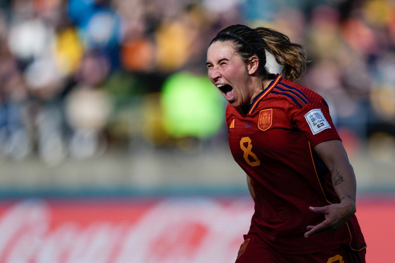 Mariona Caldentey, jugadora de España y autora del primer gol.
