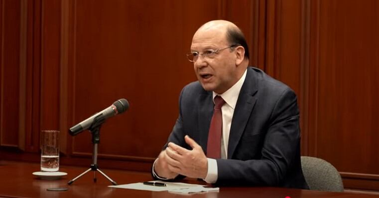 Germán Ávila, ministro de Hacienda en 2025.