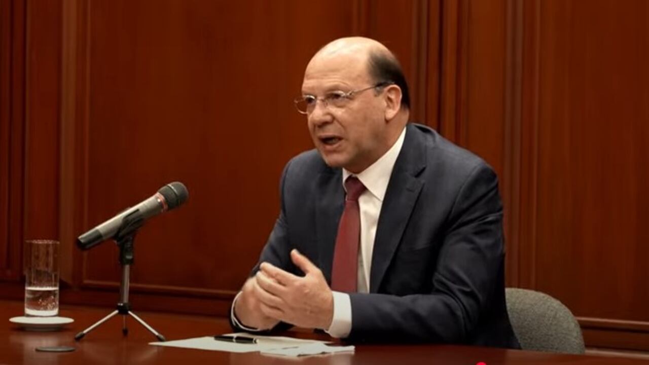 Germán Ávila, ministro de Hacienda en 2025.