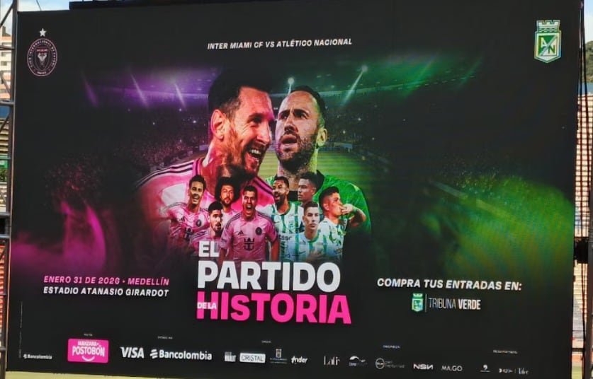 Lionel Messi en Colombia