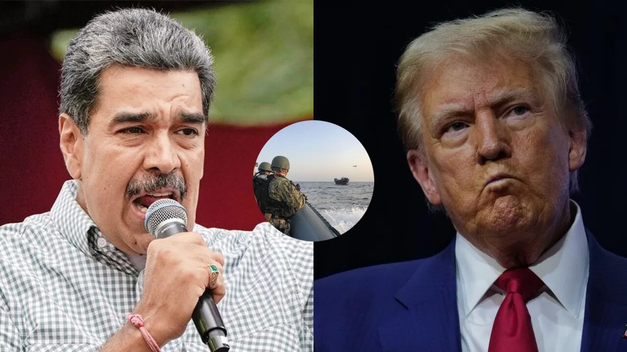 Nicolás Maduro y Donald Trump.