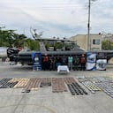 Persecución en el mar Caribe terminó con la incautación de 342 kilos de coca y marihuana que iban para República Dominicana