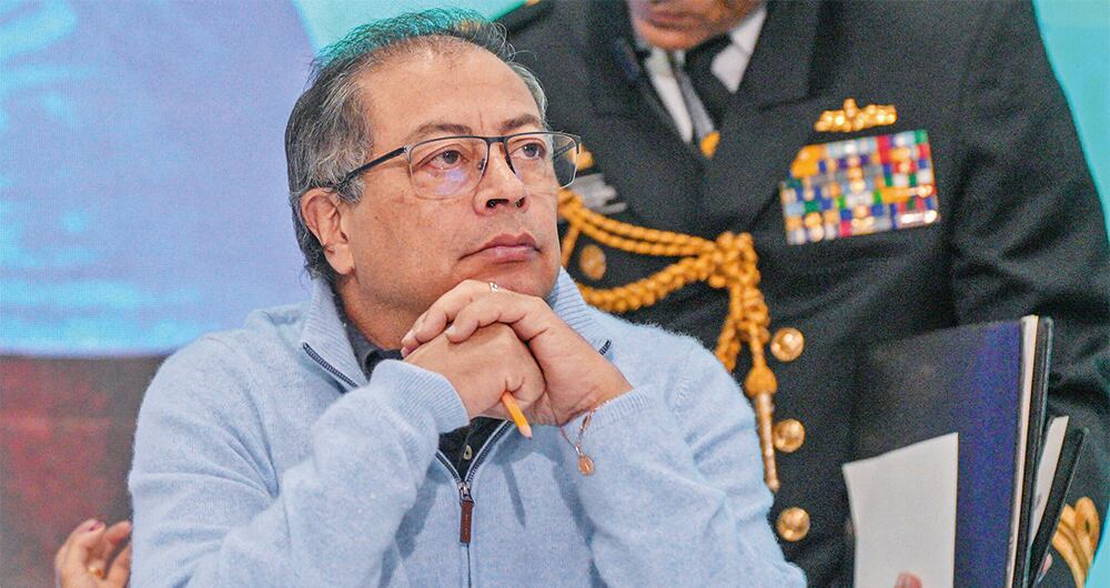  El presidente Gustavo Petro insiste en mantener los diálogos con el ELN. 