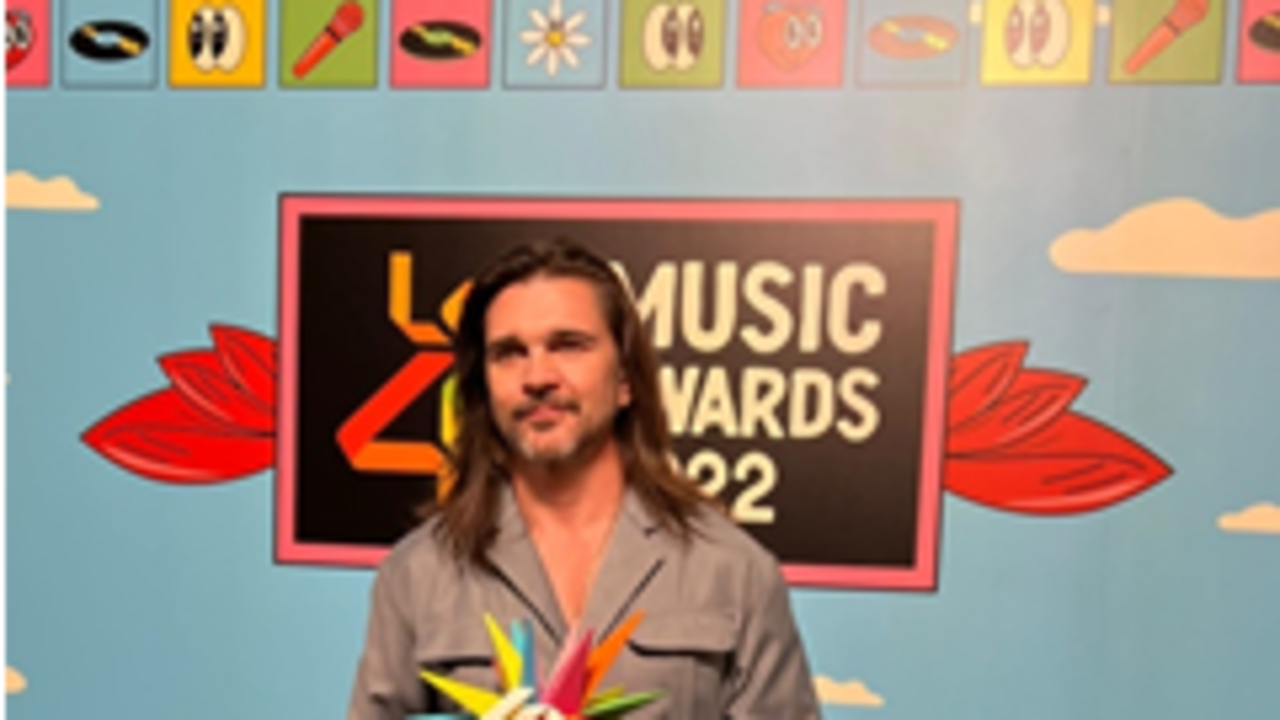 Juanes, ganador de los Golden Music Award