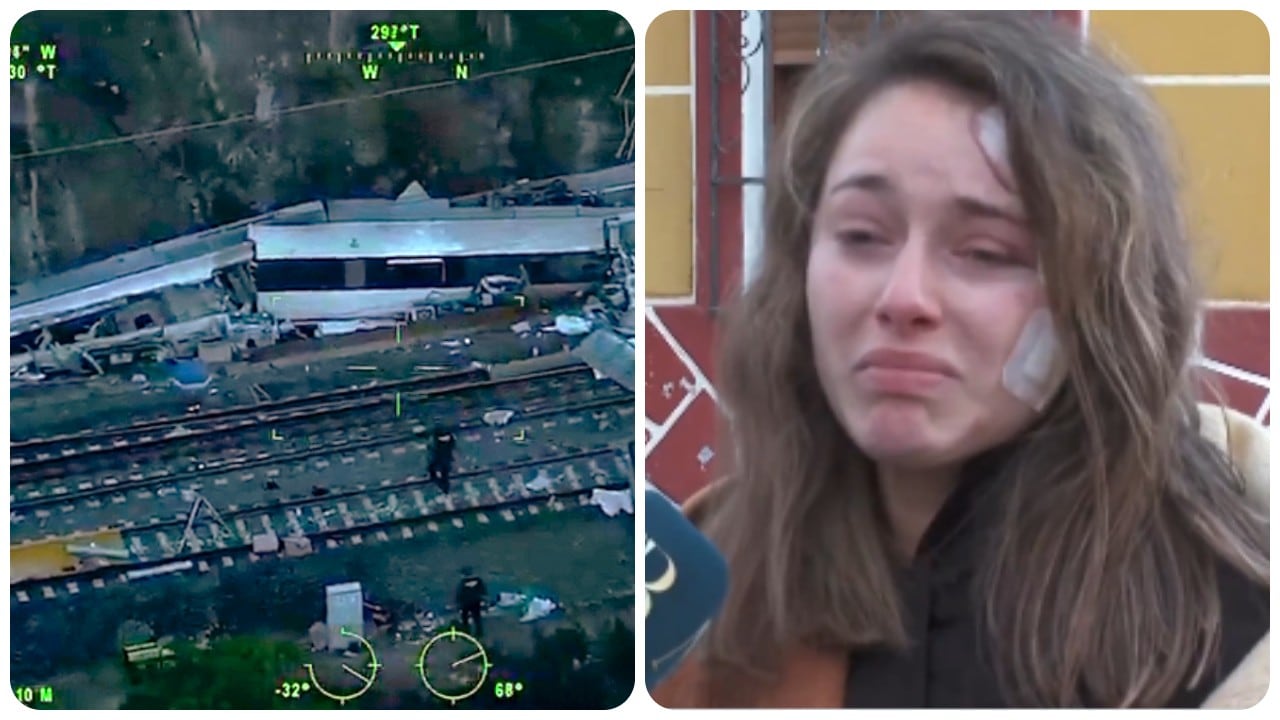 Ana García Aranda, de 26 años, perdió a su perro Boro en el accidente de tren. Quiere encontrarlo.