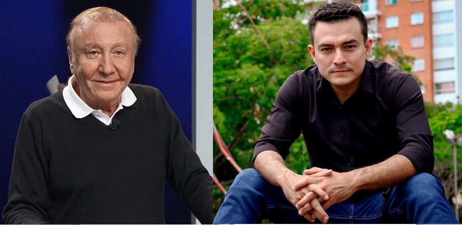 Rodolfo Hernández (izquierda), Ferley Sierra (derecha).