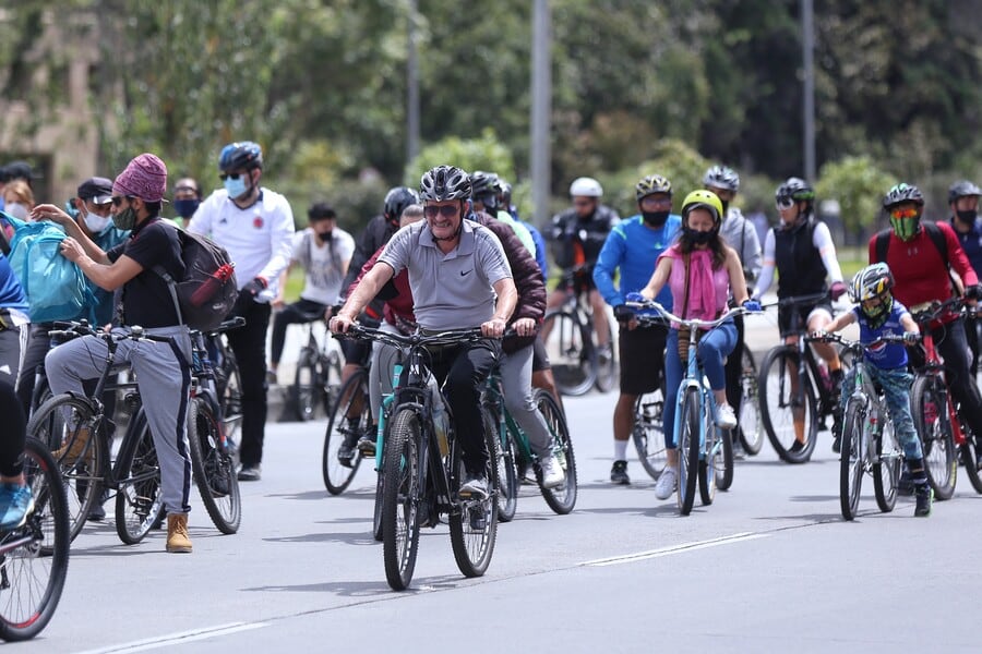 Los cierres temporales en la ciclovía de Bogotá buscan garantizar el desarrollo de los eventos oficiales y la movilidad durante la jornada del 20 de julio.