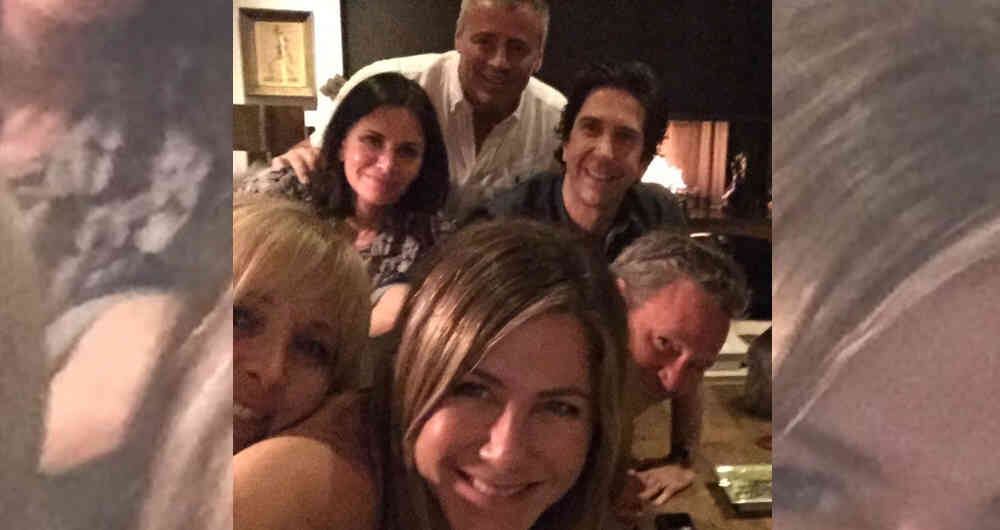 La foto del elenco de 'Friends' con la que Jennifer Aniston estrenó su Instagram.