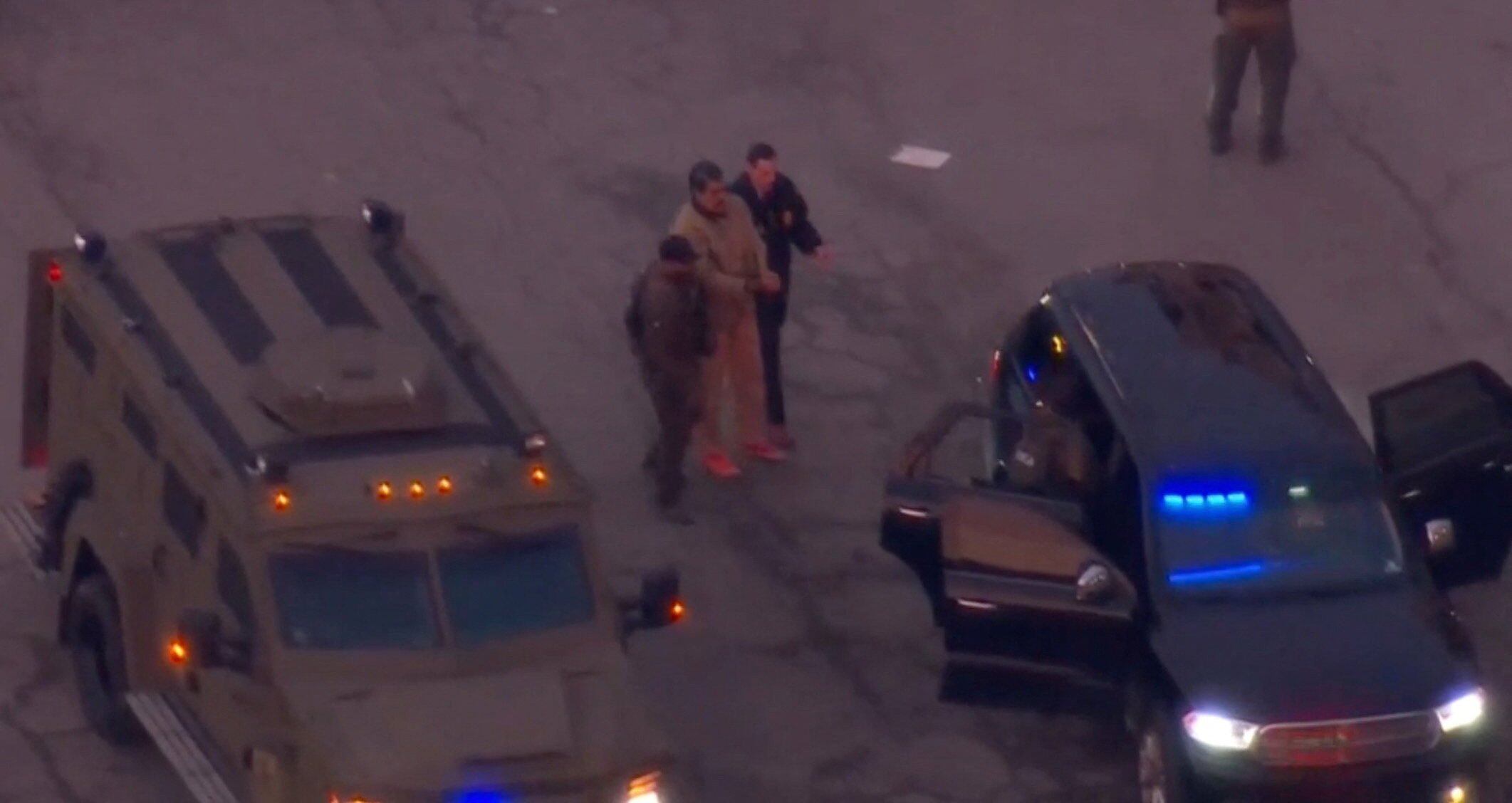 Inicia el traslado de Nicolás Maduro.