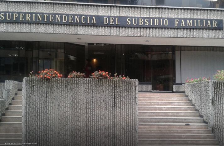 Sede Superintendencia de Subsidio Familiar.