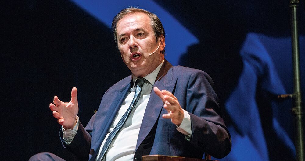 El escritor Javier Moro.