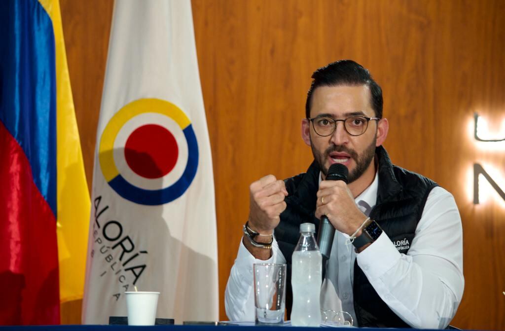 Carlos Mario Zuluaga, vicecontralor en funciones de contralor general