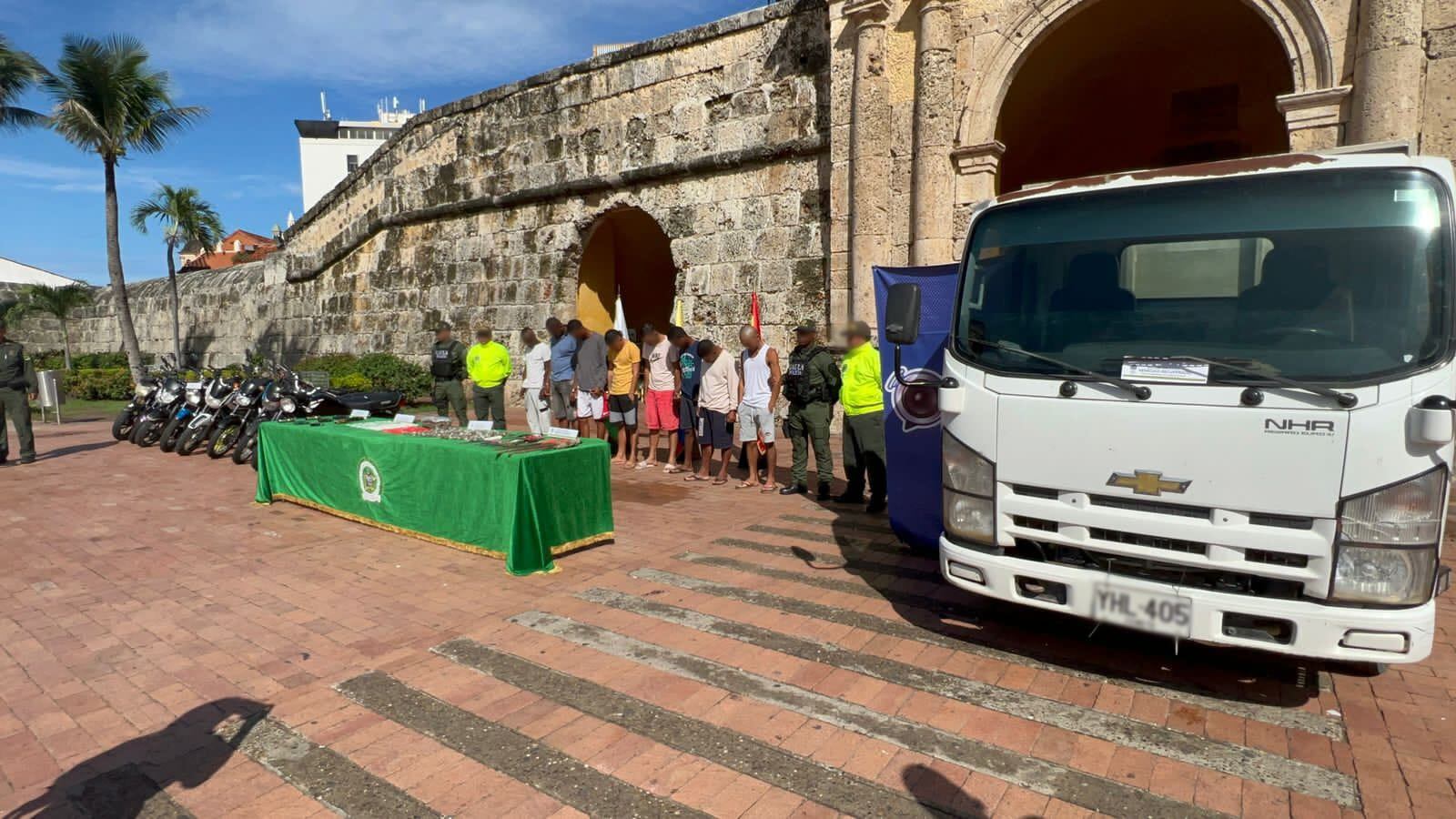 Plan Choque Seguridad 360 en Cartagena