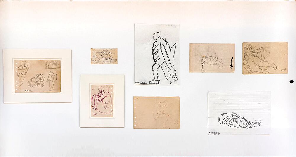 'Cargando el dolor: una mirada al dibujo, de Débora Arango, Beatriz González y Rosemberg Sandoval' en Casas Riegner.