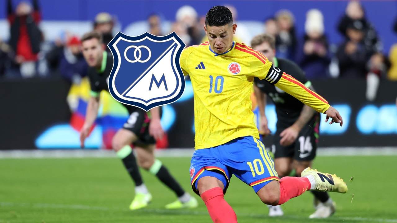 James Rodríguez en la Selección Colombia.