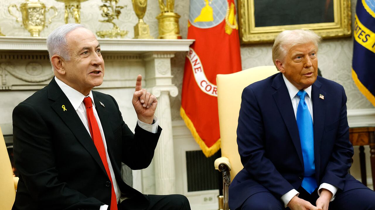 Netanyahu y Donald Trump