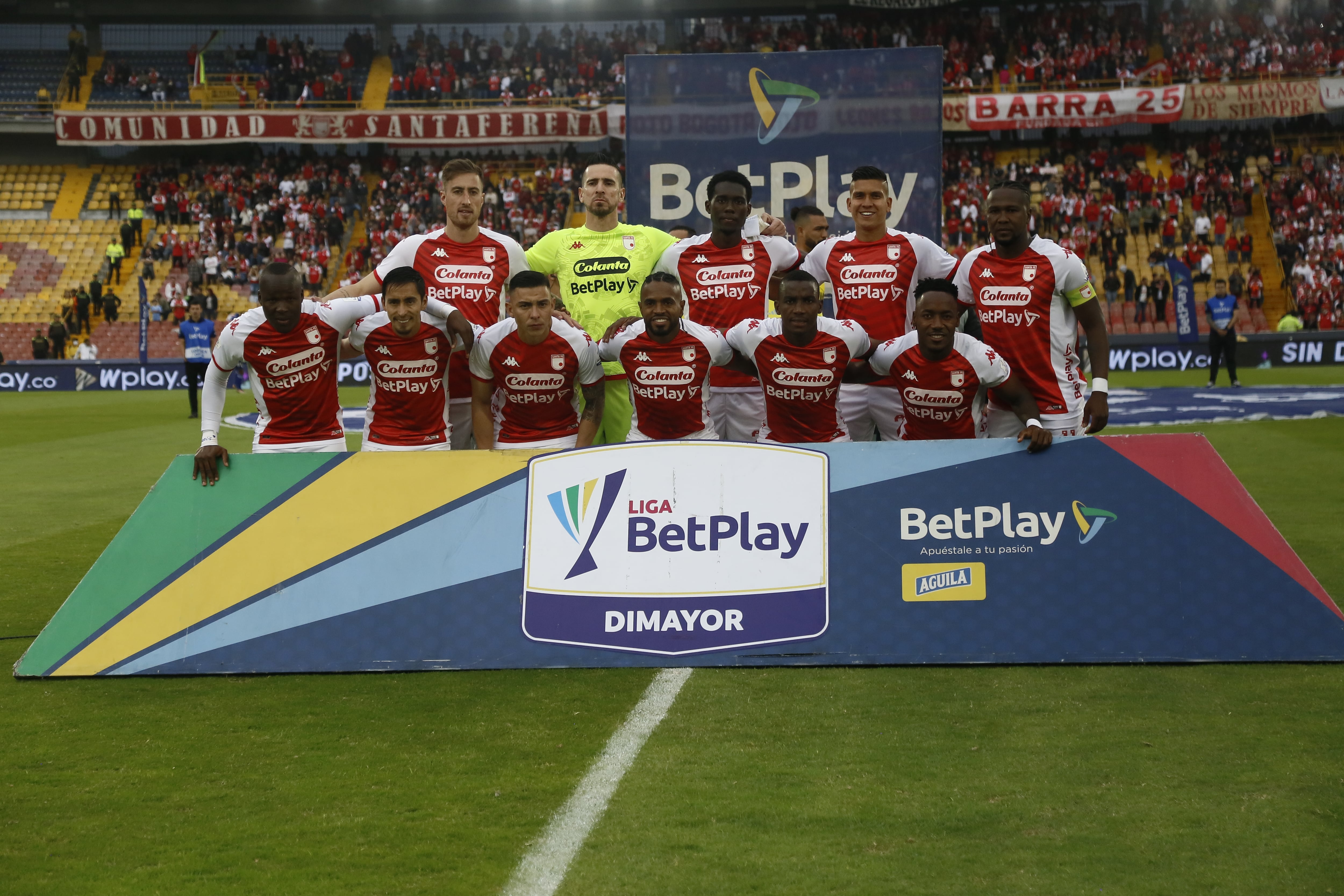 Independiente Santa Fe marcha en la casilla 11.