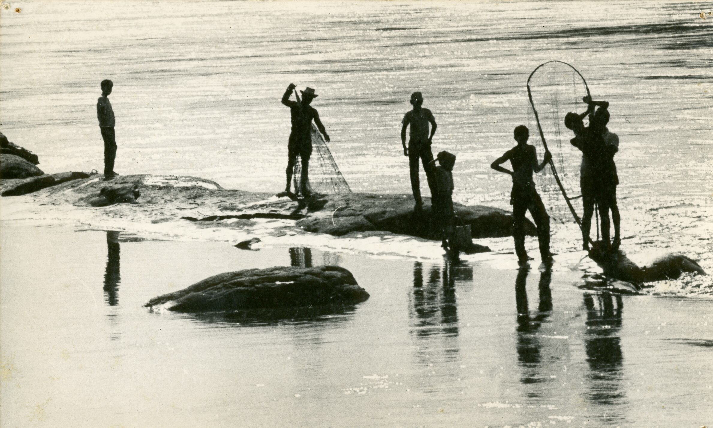 Río Magdalena, Subienda. Cundinamarca, Nereo López, 1971. Cortesía del Banco de la República.