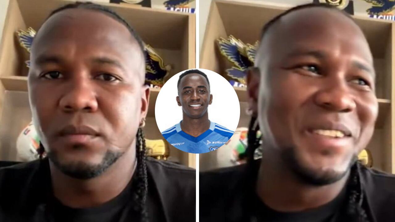 Hugo Rodallega se refirió al paso de Edwin Mosquera desde Millonarios hacia Santa Fe.