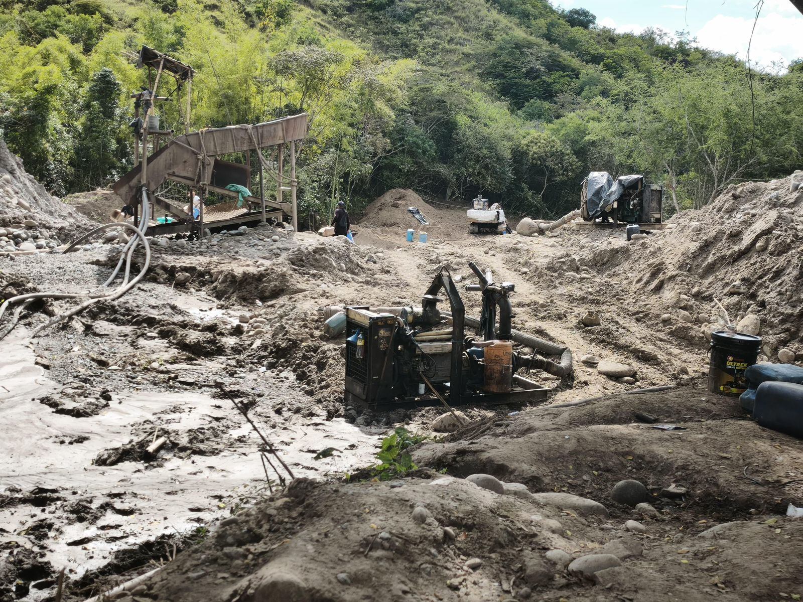 Operaciones militares contra el ELN en el sur del Cauca.