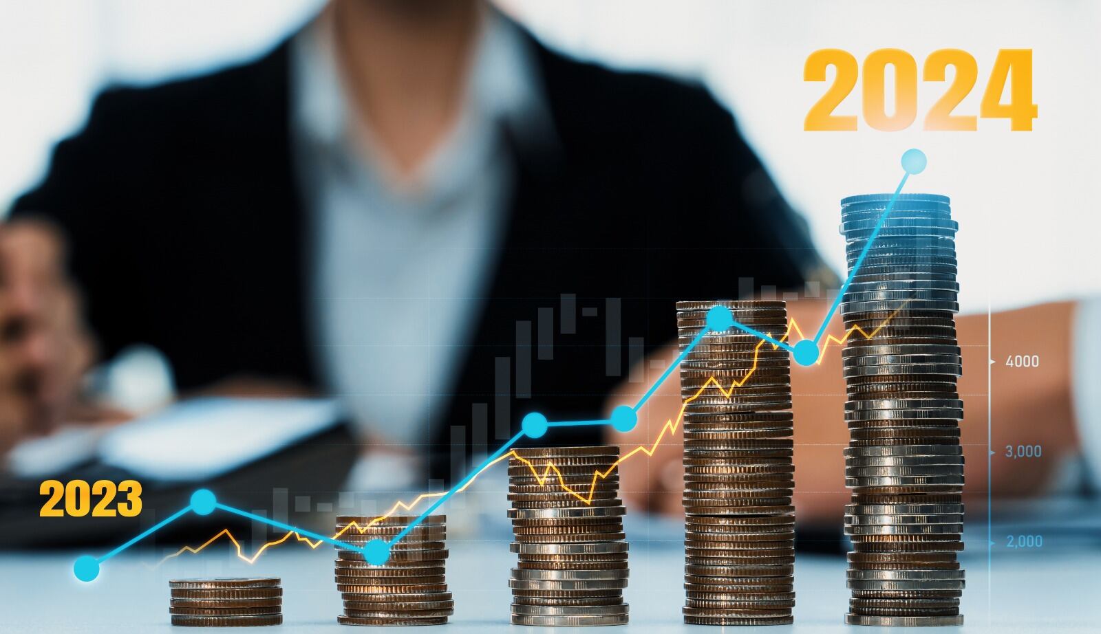 La economía Colombia creció 2,3% en el  tercer trimestre del 2024.