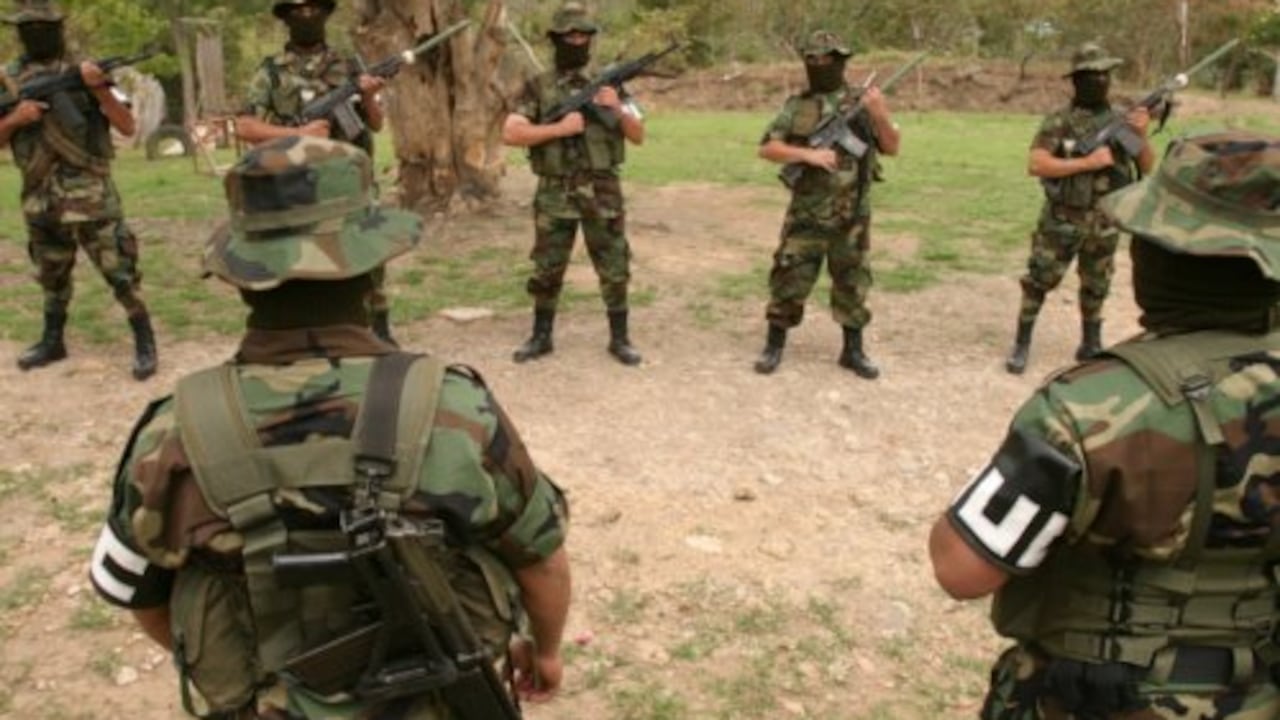 Imagen de referencia paramilitares en Colombia.