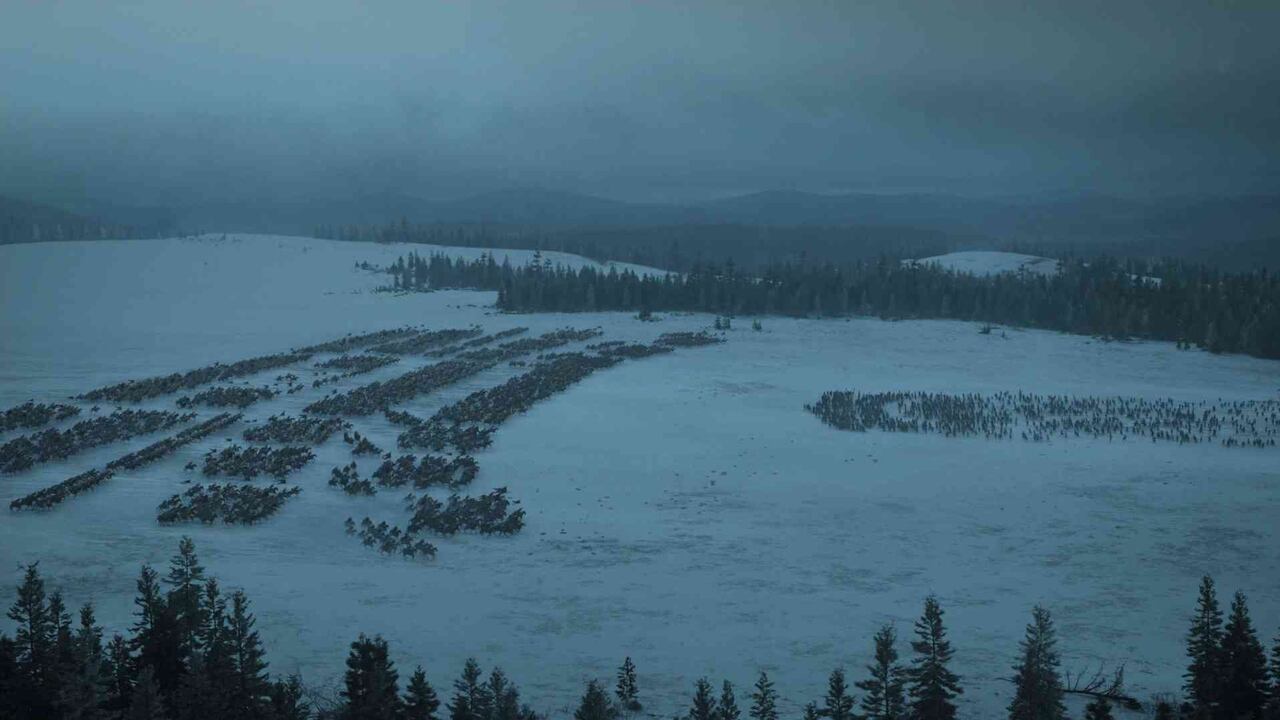 La batalla de invernalia en el capitulo 3 de la octava temporada de 'Game of Thrones'.