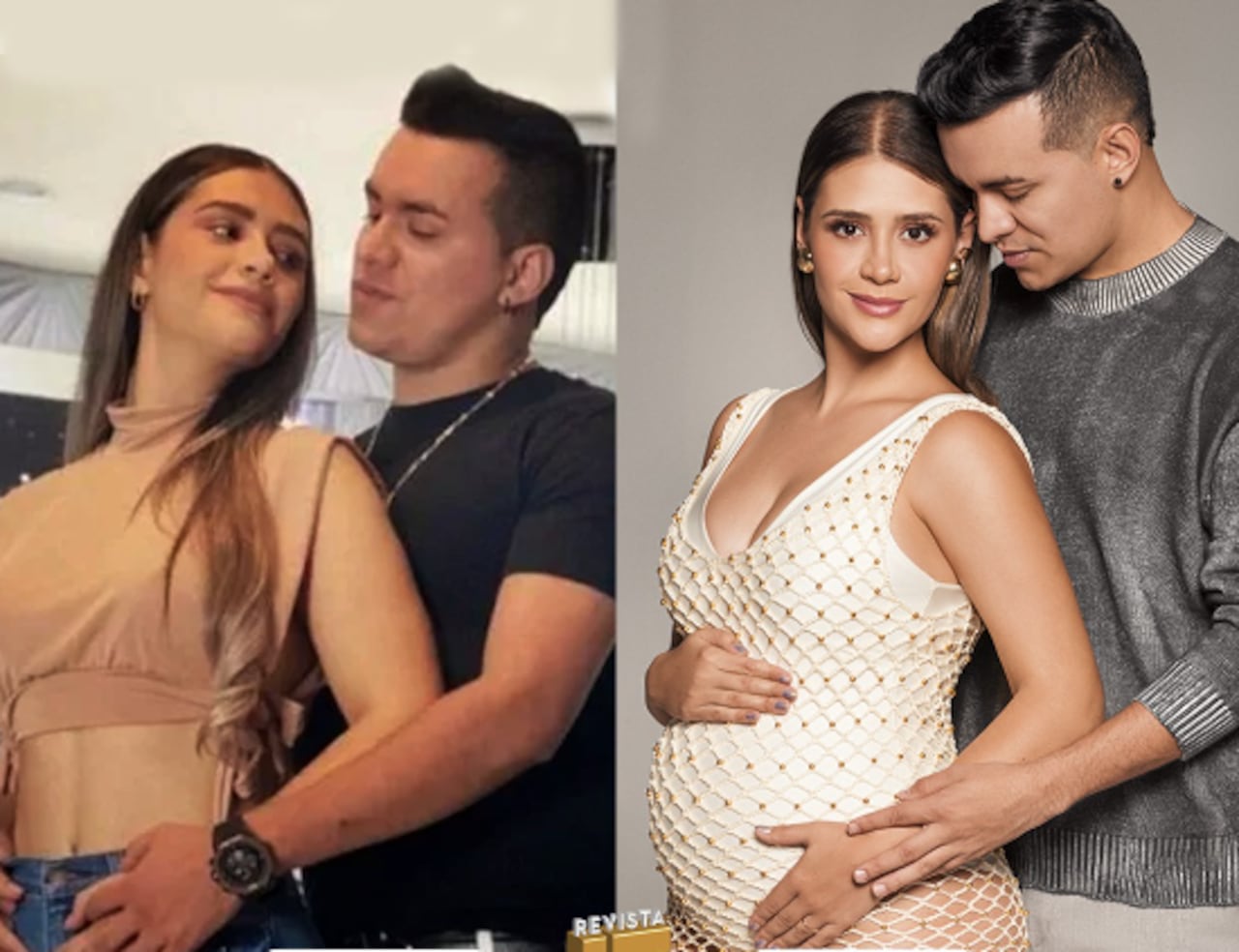 Yeison Jiménez y su esposa Sonia Restrepo están esperando a su tercer hijo que tendrá por nombre Santiago.