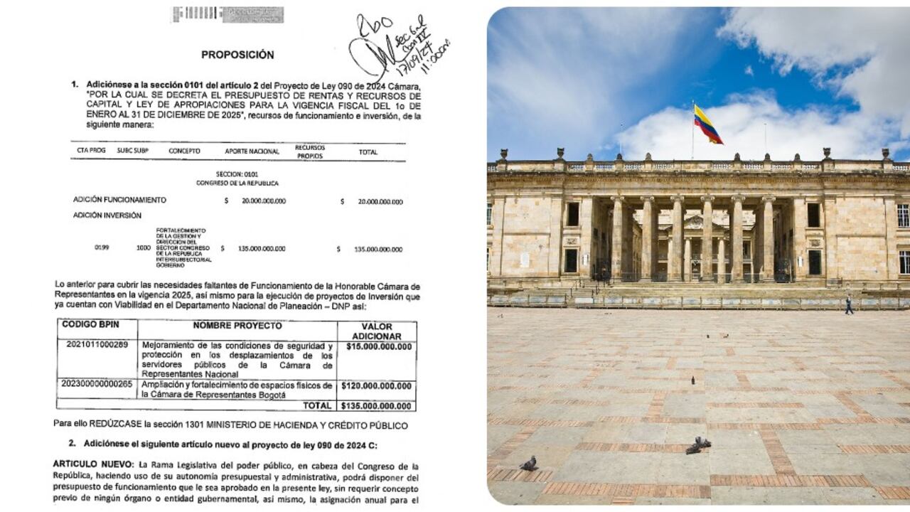 Esta es la resolución que habla de la construcción de un nuevo edificio para el Congreso.