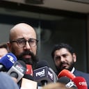 El director de la Unidad Nacional del Riesgo (UNGRD) Carlos Carrillo termina a esta hora su diligencia a la que fue citado en la sala de instrucción de la Corte suprema de justicia sobre el caso de corrupción dentro de la entidad.