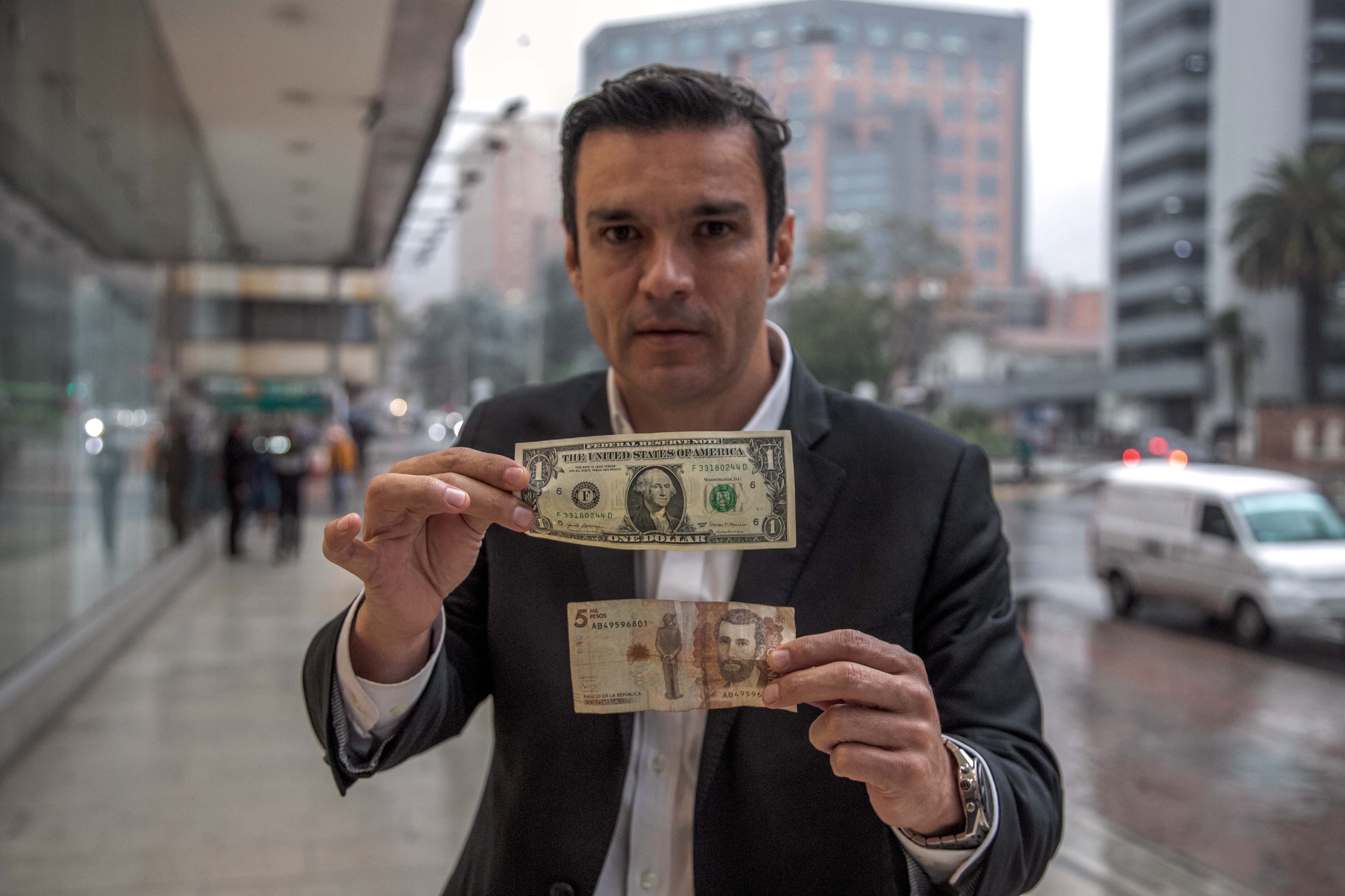 Juan Diego Alvira, precio del dolar