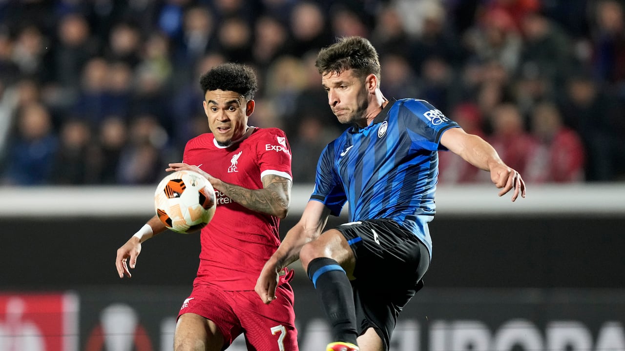Lucho Díaz solo disputó 66 minutos en la vuelta ante Atalanta