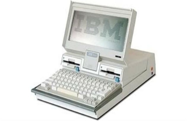 1986 IBM y la primera laptop convertible