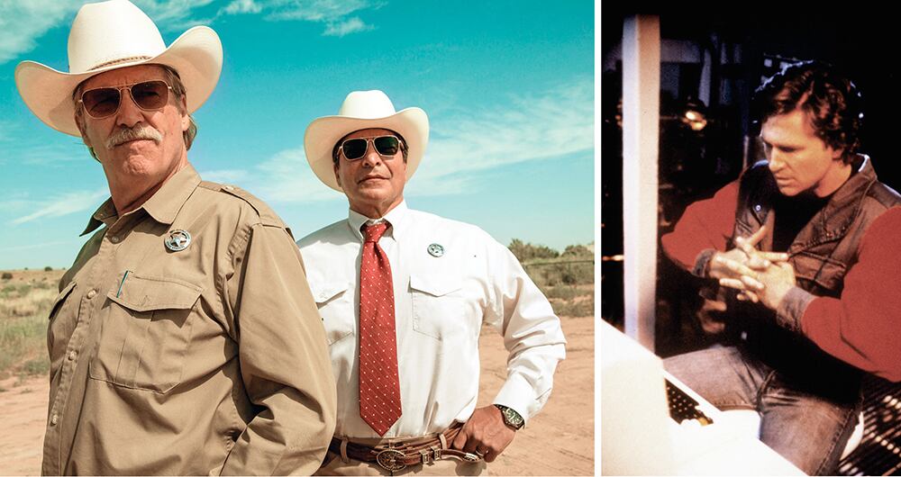 Dos etapas de su carrera, dos memorables papeles: Tron (1982)  y Hell or High Water (2016).