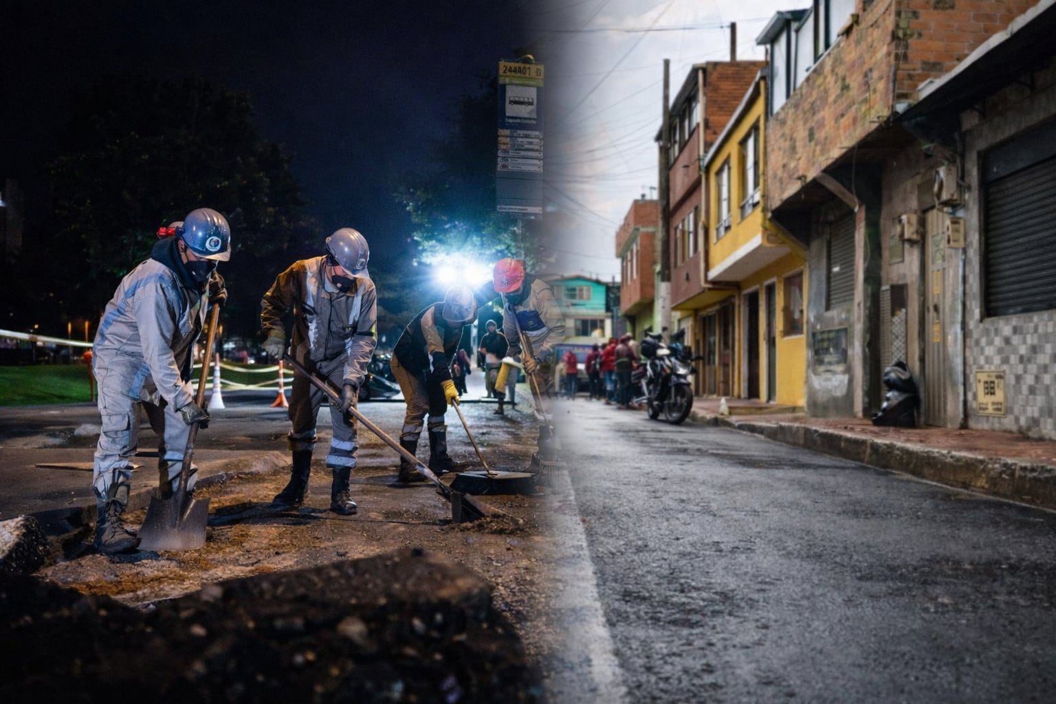 Obra en corredor vial de Kennedy significa un paso más en el cumplimiento del cronograma del IDU.