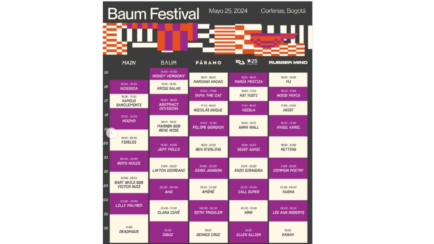 Baum Festival: artistas invitados, fechas, precios y todo lo que debe saber sobre este evento