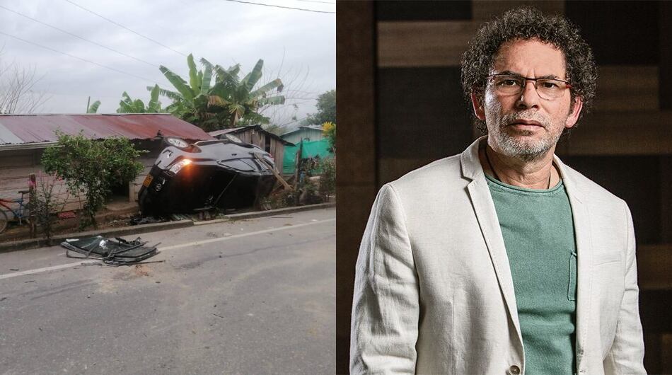 Accidente de Pastor Alape en Antioquia.