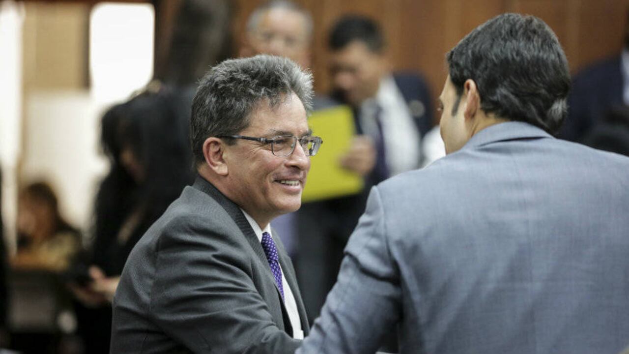 Alberto Carrasquilla, ministro de Hacienda.
