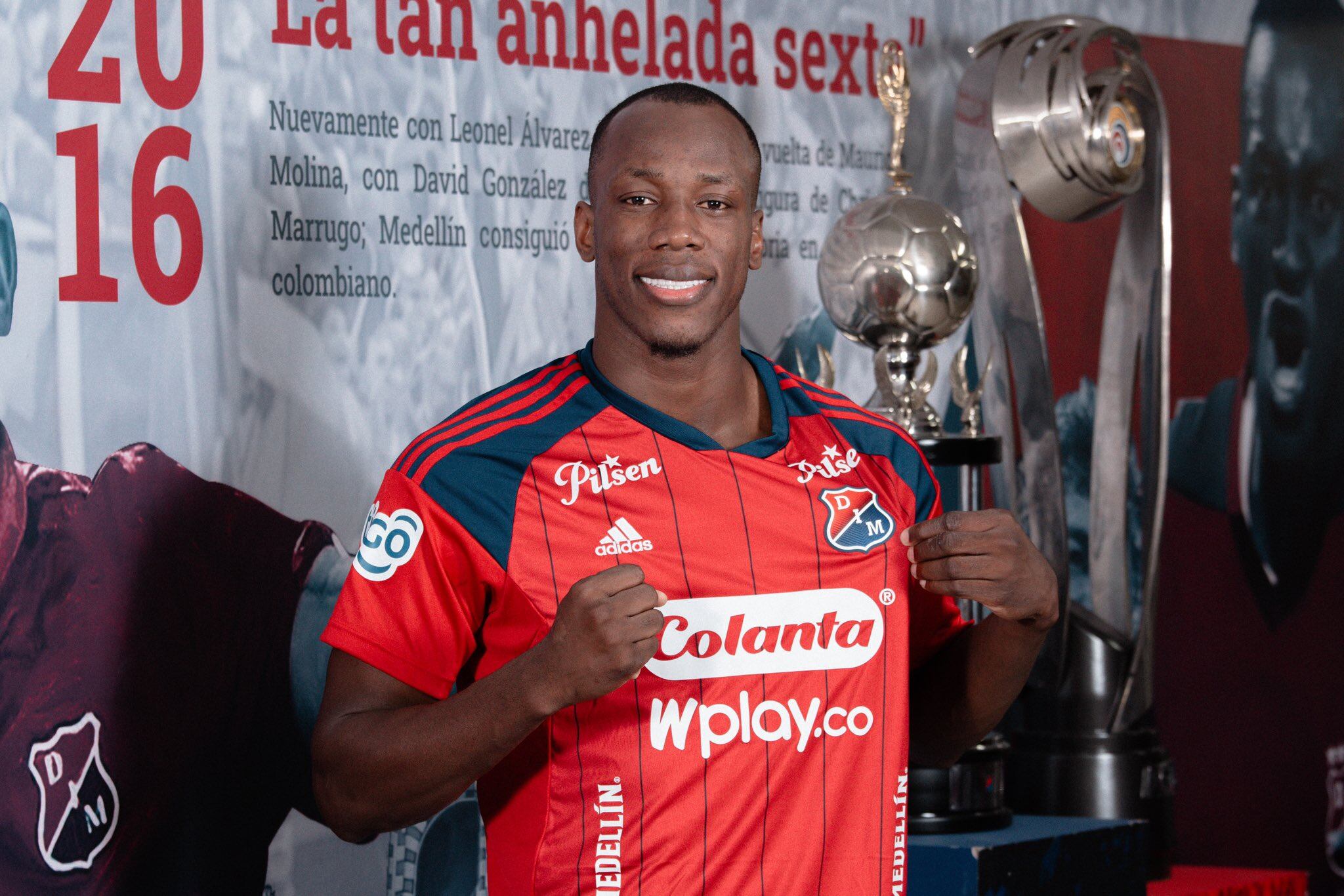 Baldomero Perlaza, nuevo jugador del DIM.