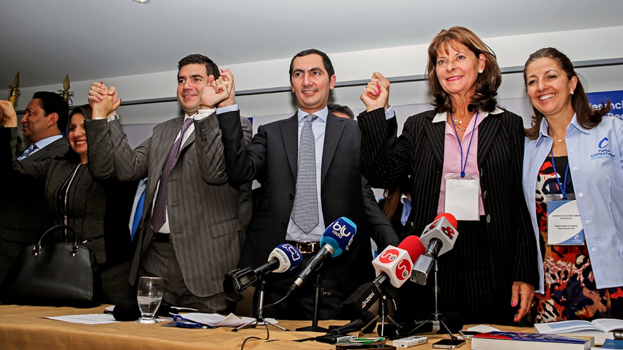 Marta Lucía Ramírez en la conferencia Nacional de Directorios del conservatismo.