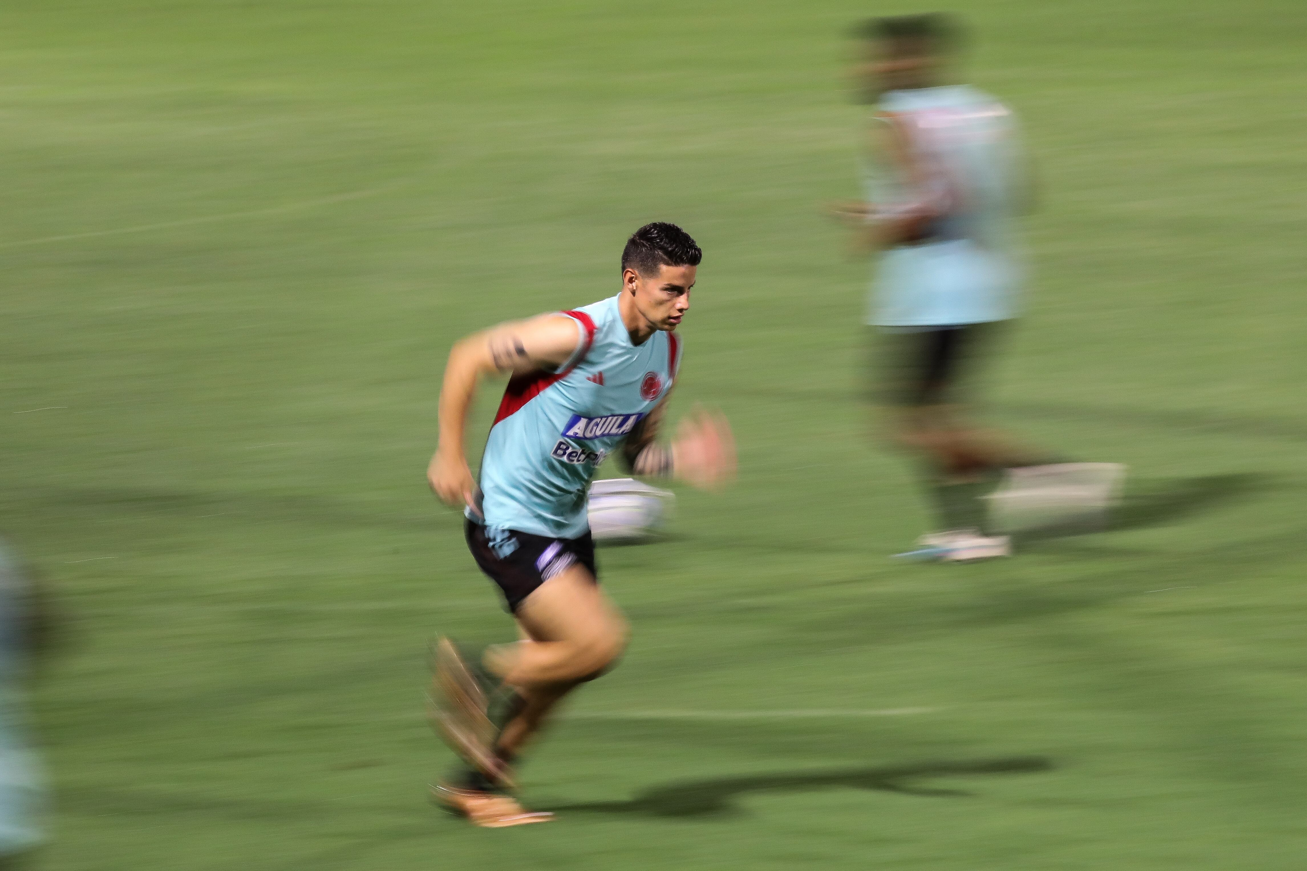 Entrenamiento selección Colombia