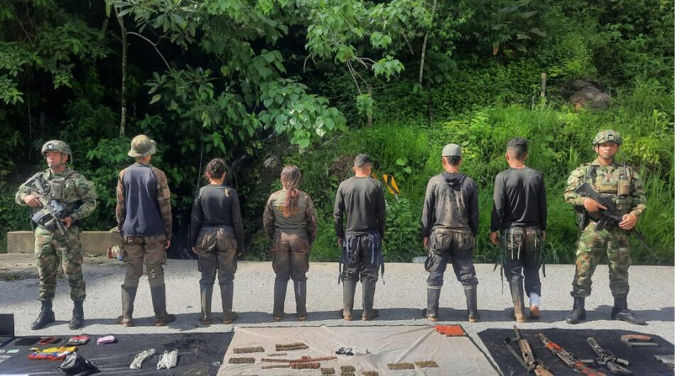 Menores reclutados por las disidencias de las Farc en Antioquia.